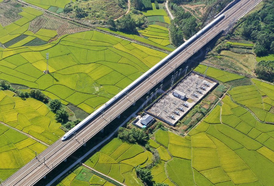 Ferrovias de alta velocidade da China somarão 35 mil quilômetros até o fim do ano