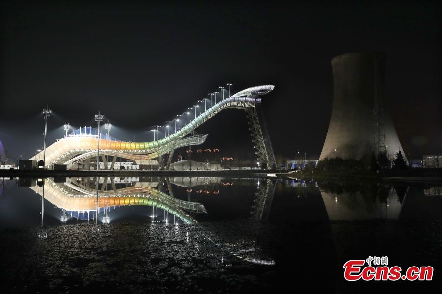 Galeria: iluminação do local dos Jogos Olímpicos de Inverno 2022 em Beijing