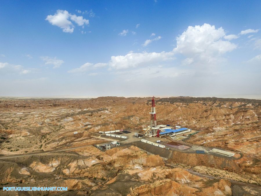 Produção diária do campo petrolífero de Tarim ultrapassa 85 milhões de metros cúbicos