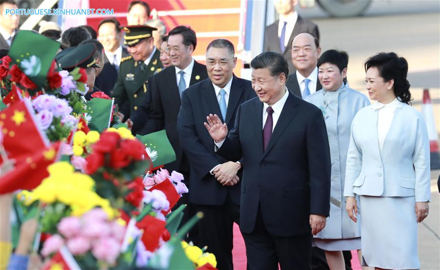 Presidente chinês está orgulhoso das realizações e progresso de Macau