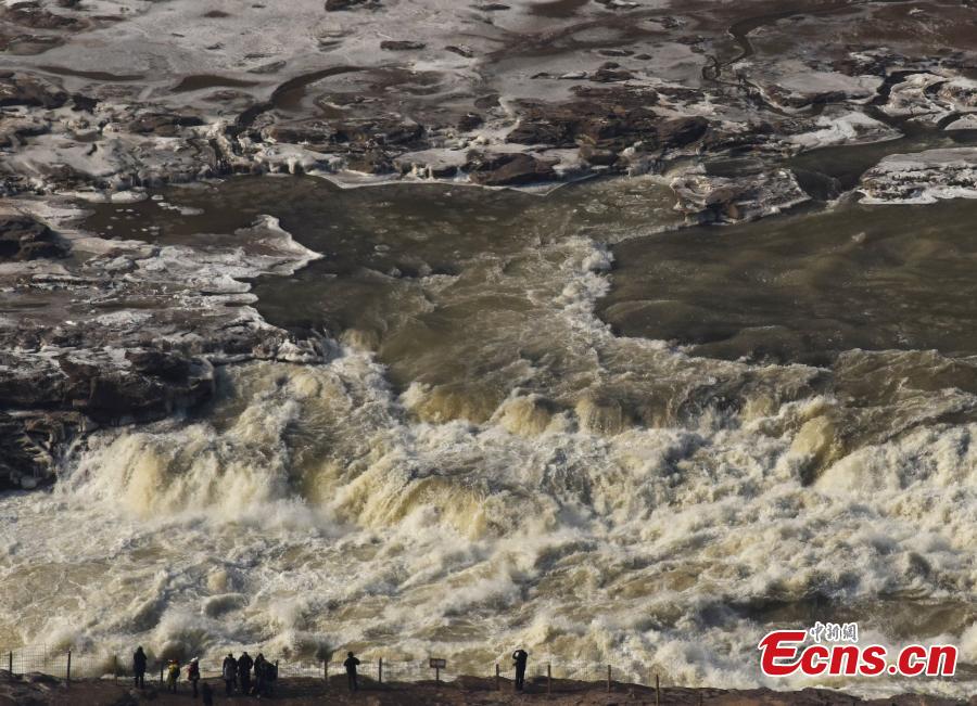 Galeria: paisagem de cachoeira de gelo de Hukou