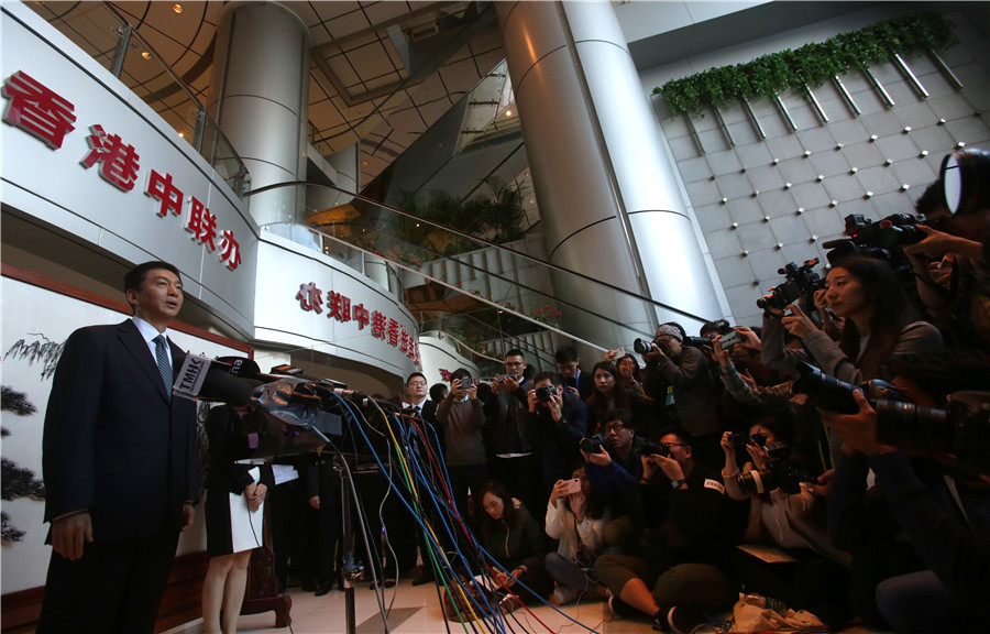 Novo chefe do Gabinete de Ligação em Hong Kong assume compromisso com o princípio “um país, dois sistemas”