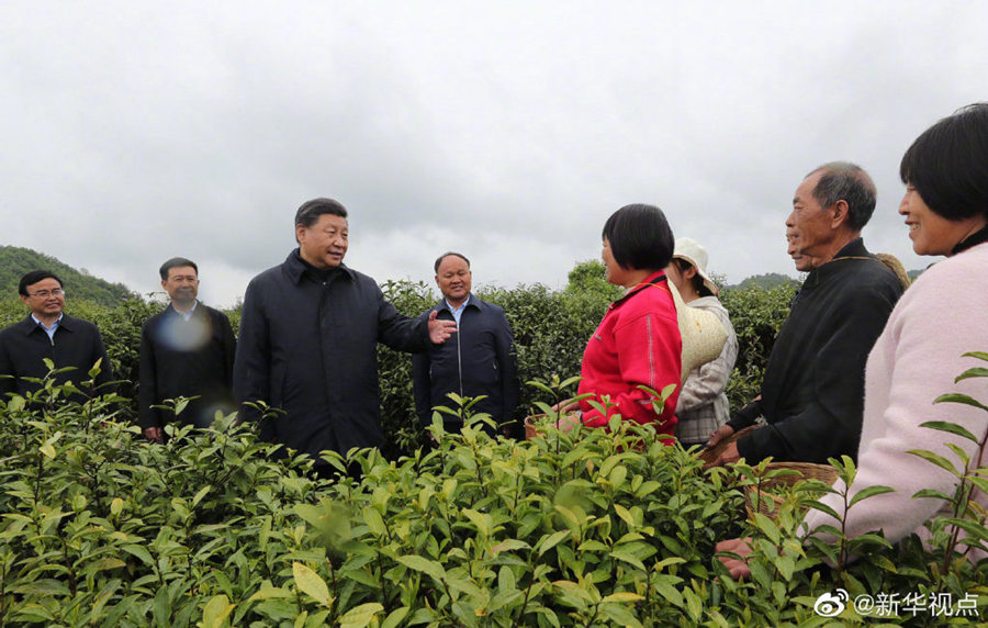 Xi destaca importância de emprego no alívio da pobreza