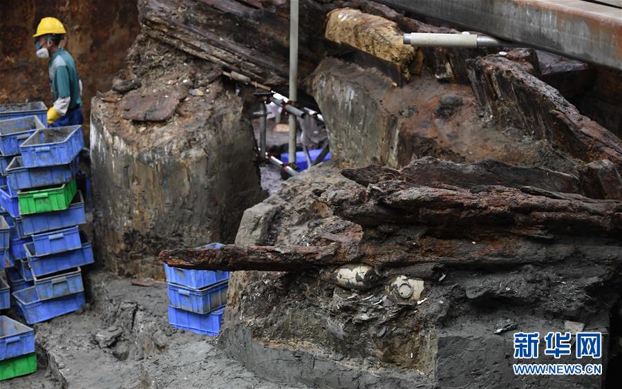 Guangdong: Escavação arqueológica subaquática do naufrágio 
