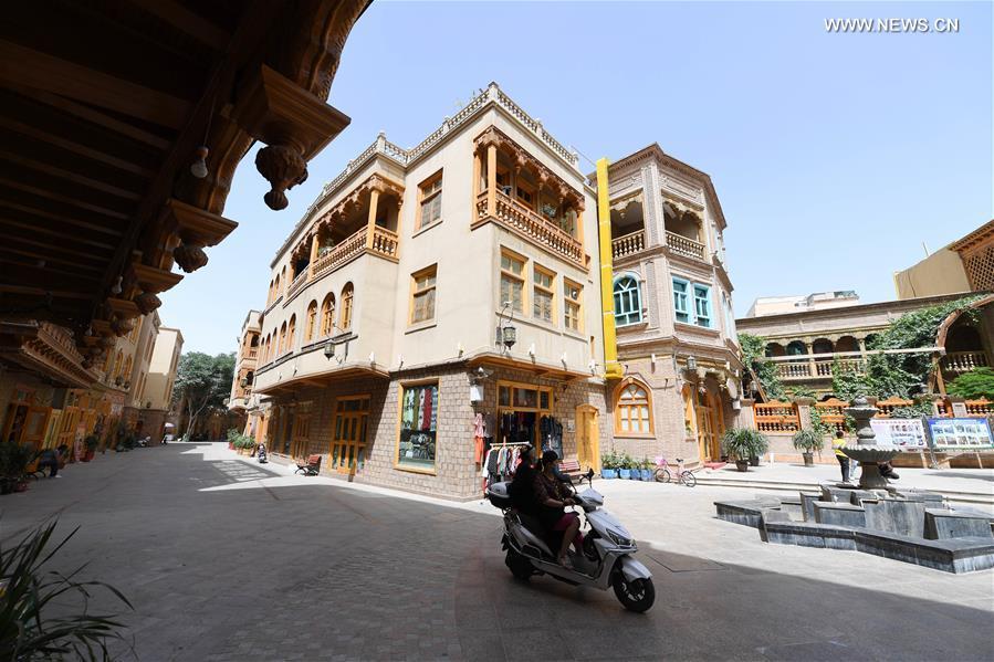 Xinjiang: requalificação de distrito antigo cria nova atração turística