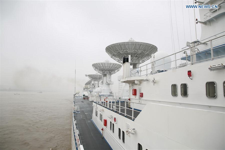 Navio de rastreamento chinês Yuanwang-6 zarpa para missão de monitoramento