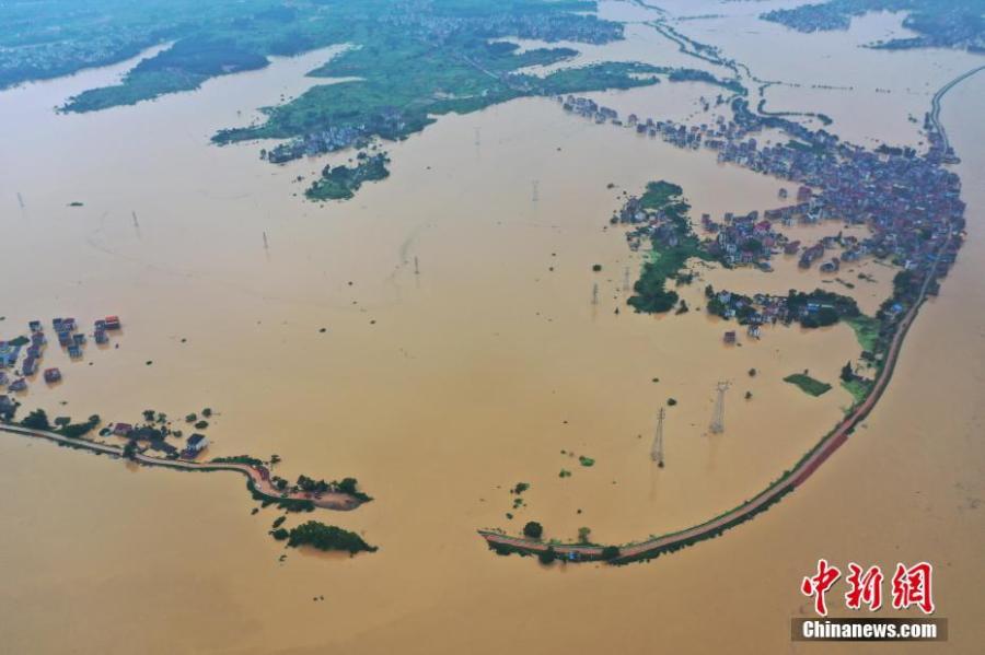 Jiangxi conclui trabalho de reparo do dique 