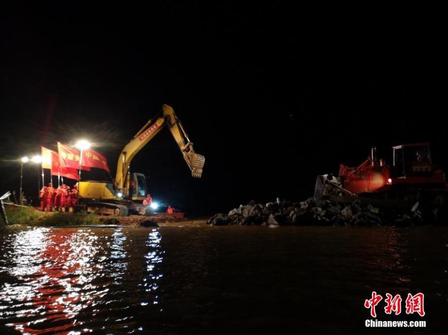 Jiangxi conclui trabalho de reparo do dique 