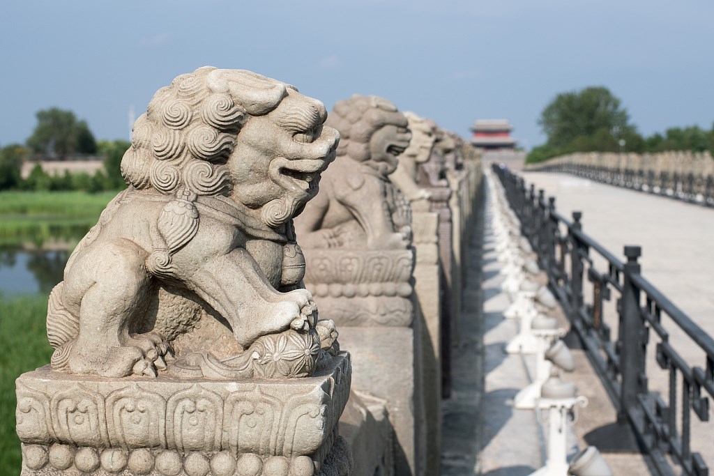 Galeria: Vista da ponte Lugou em Beijing