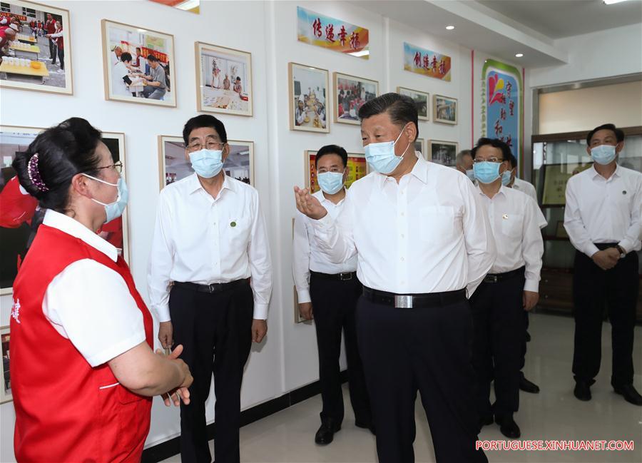 Xi inspeciona cidade chinesa de Changchun