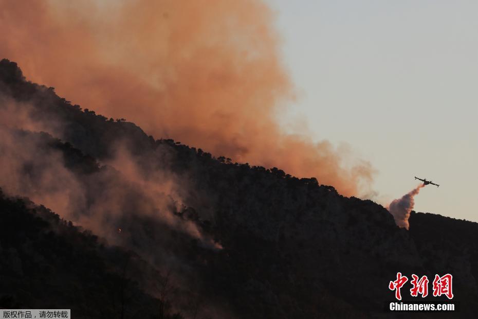 Ocorrem 57 incêndios florestais em 24 horas na Grécia