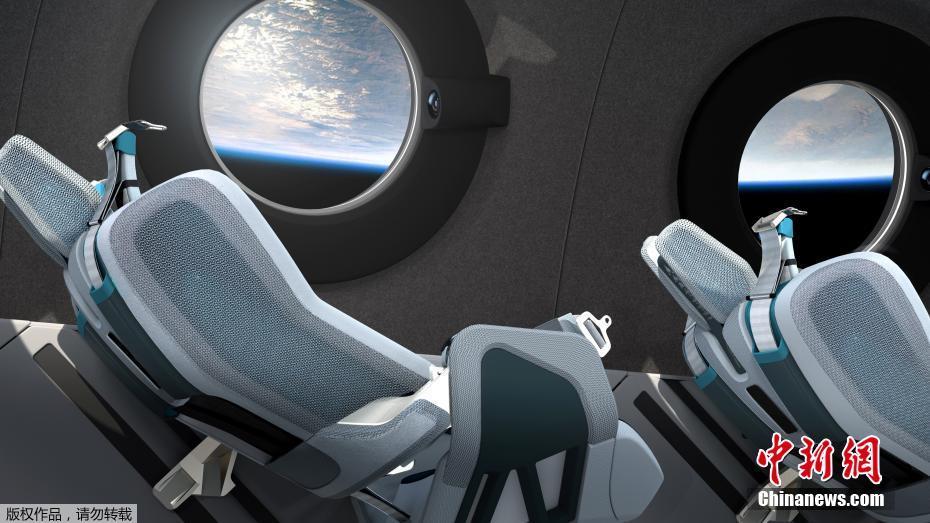 Galeria: projeto de cabine de SpaceShipTwo de Virgin Galactic