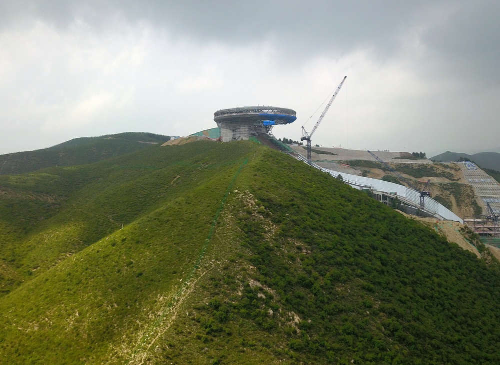 Galeria: Local da construção dos Jogos Olímpicos de Inverno de 2022 em Beijing 