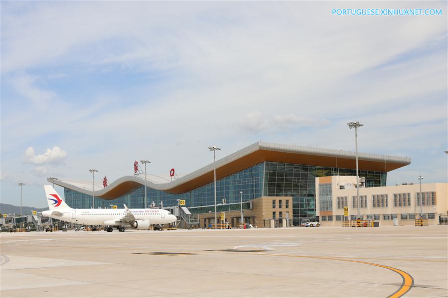 Galeria: aeroporto expandido de Zhangjiakou Ningyuan entra em operação