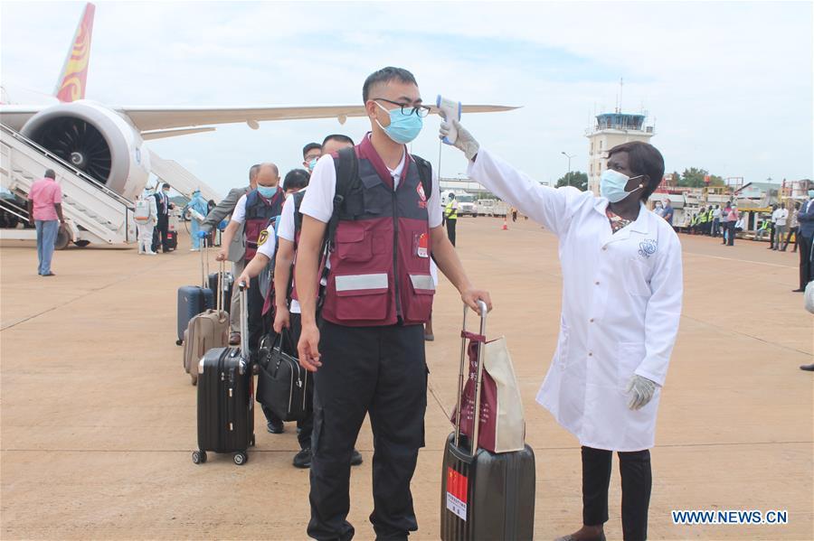 Equipa de especialistas médicos chineses chega ao Sudão do Sul 