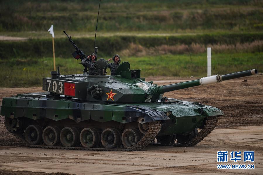 Jogos Internacionais do Exército de 2020：equipe chinesa classificada para semifinais de biatlo de tanques