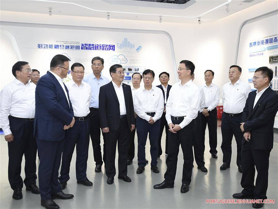 Vice-premiê enfatiza crescimento de alta qualidade durante inspeção a Hubei