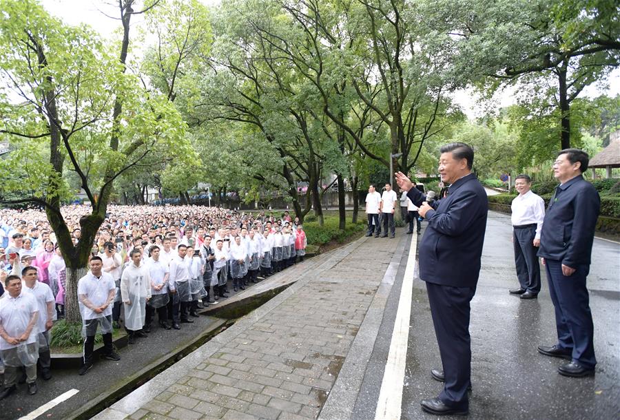 Xi faz viagem de inspeção a cidade de Changsha, no centro da China