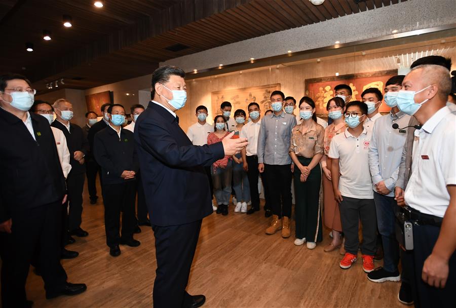 Xi faz viagem de inspeção a cidade de Changsha, no centro da China