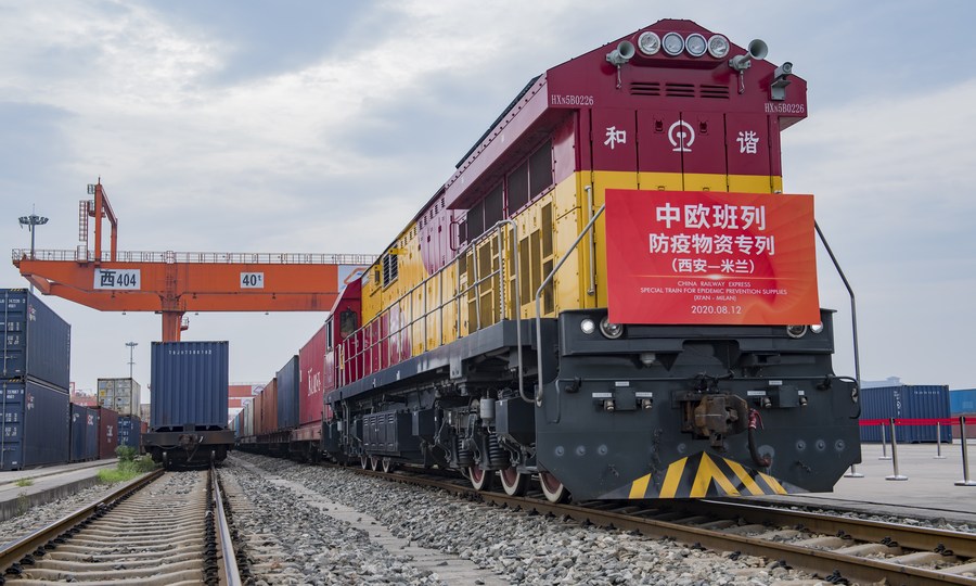 Hefei movimenta 400 trens de carga China-Europa