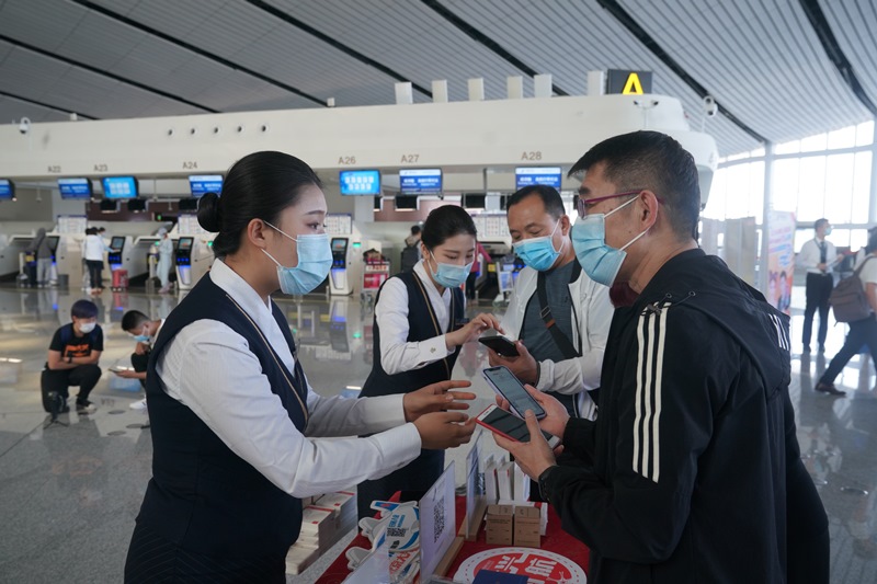 Aeroporto de Daxing comemora 10 milhões de passageiros atendidos