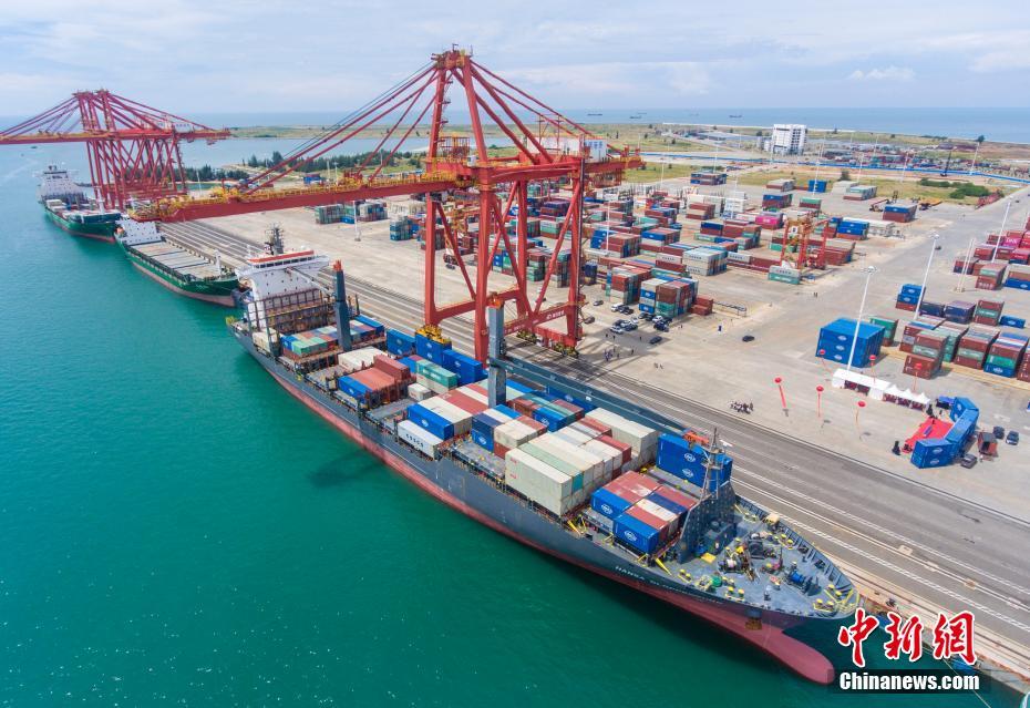 Porto de livre comércio de Hainan lança primeira linha marítima intercontinental

