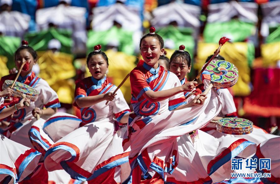 Tibete：celebração do 70º aniversário da libertação de Changdu é realizada