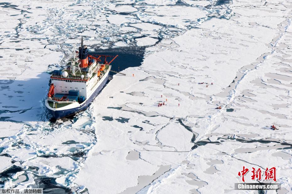 Expedição alemã no Ártico lança alerta sobre degelo