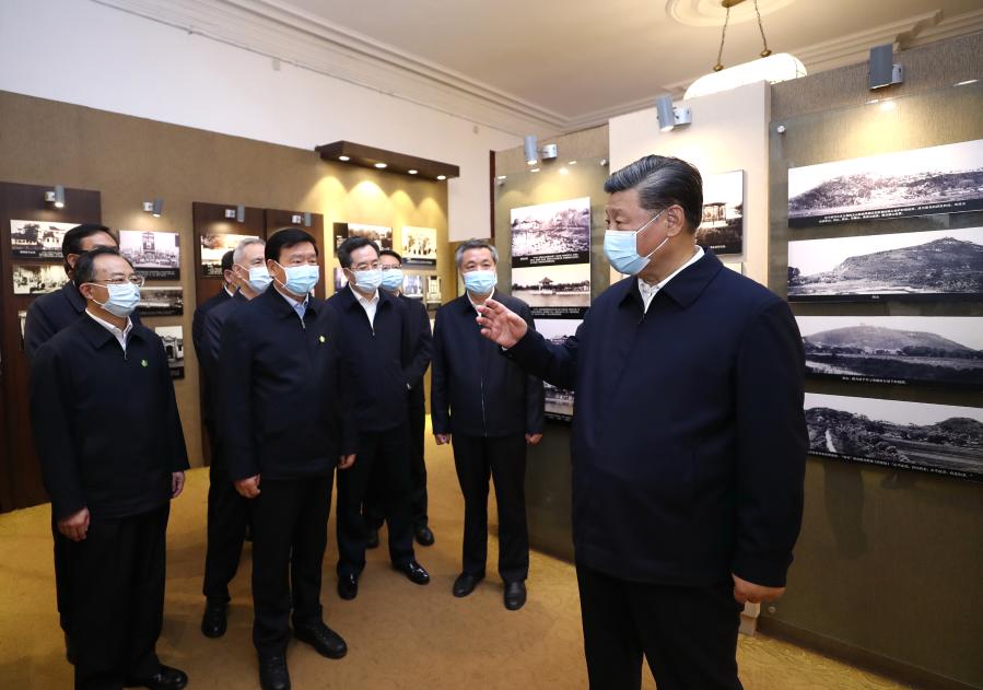 Xi inspeciona Província de Jiangsu, no leste da China