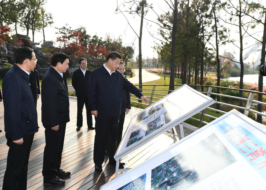 Xi inspeciona cidade de Yangzhou no leste da China