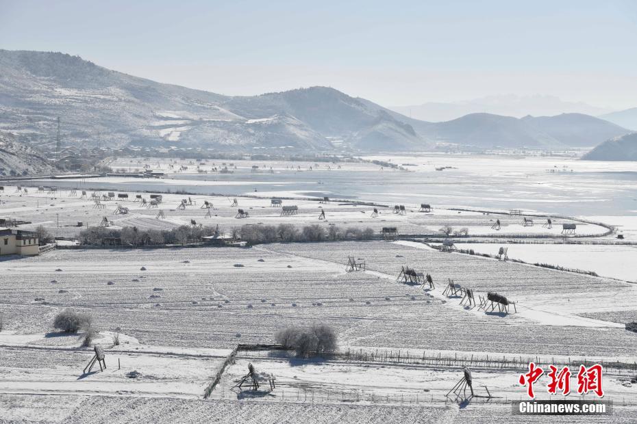 Yunnan: paisagem estonteante de Shangri-la após queda de neve