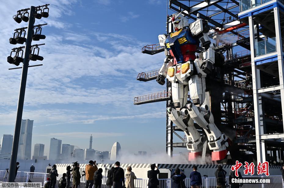 Japão: exibirá modelo Gundam com 18 metros de altura