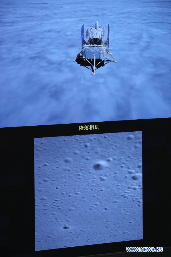 Chang'e-5 da China pousa na lua com missão de recolha de amostras