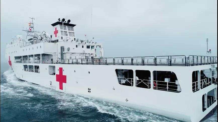 China destaca novo navio hospital para ilhas Nansha

