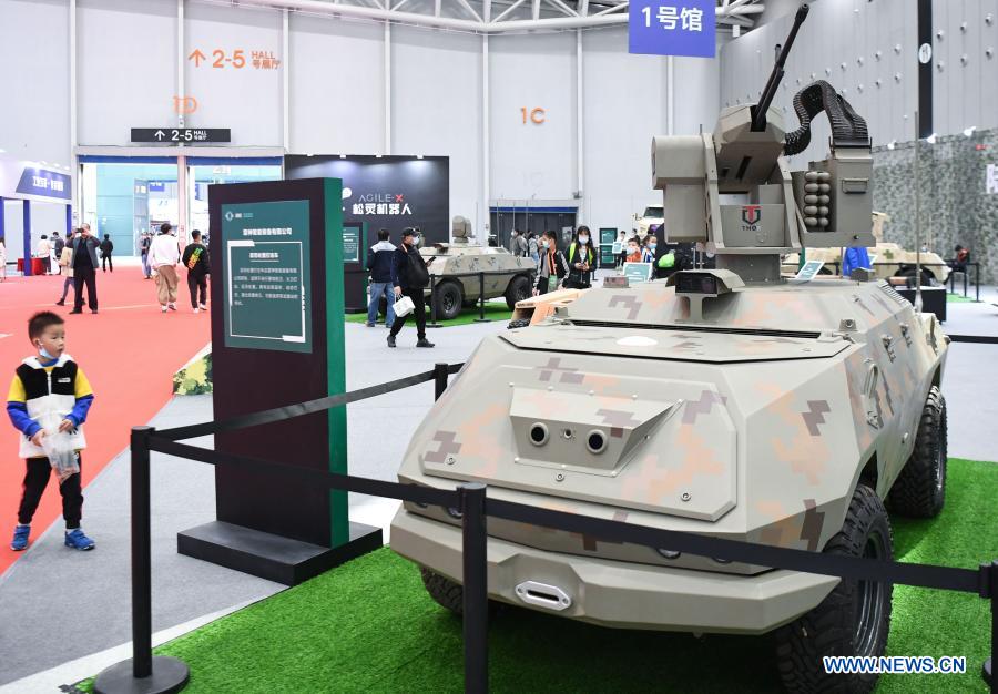 Guangdong realiza Expo Internacional de Robô Inteligente 2020