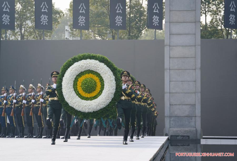 China realiza cerimônia de Estado em memória às vítimas do Massacre de Nanjing