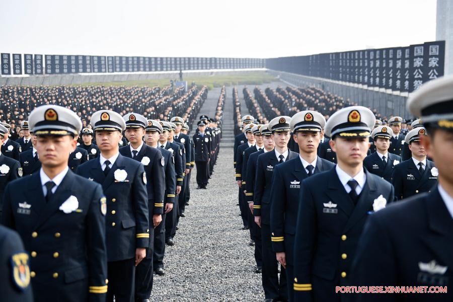 China realiza cerimônia de Estado em memória às vítimas do Massacre de Nanjing