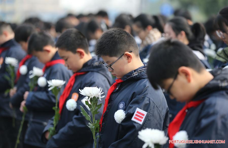 China realiza cerimônia de Estado em memória às vítimas do Massacre de Nanjing