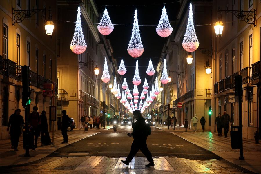 Galeria: iluminação Natalina em Lisboa