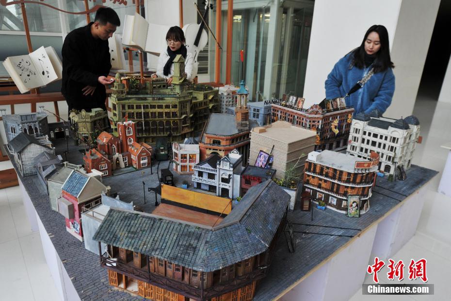 Galeria: maquetes de estudantes recriam antiga Shanghai