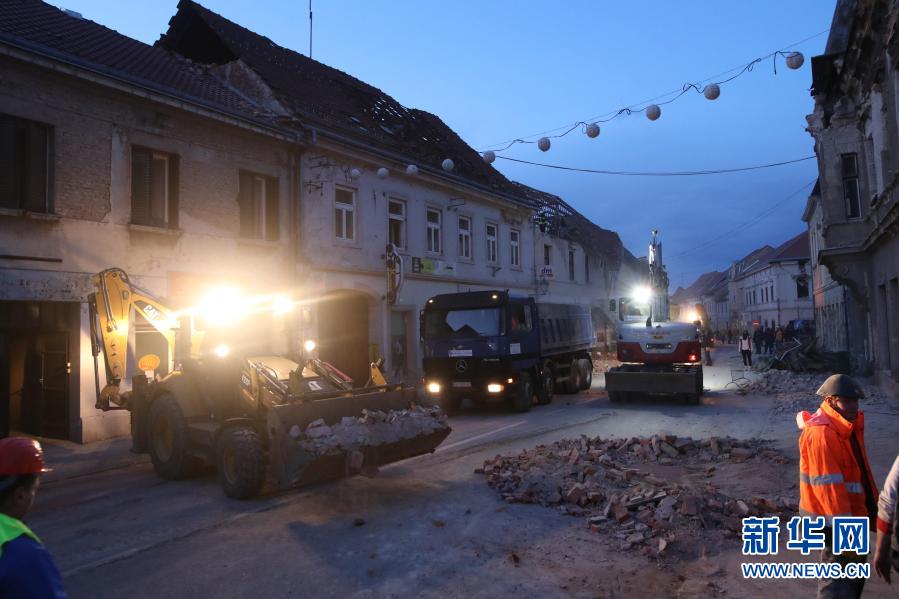 Terremoto deixa um morto na Croácia