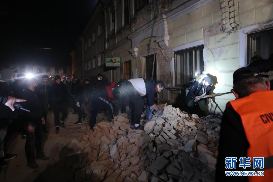 Terremoto deixa um morto na Croácia