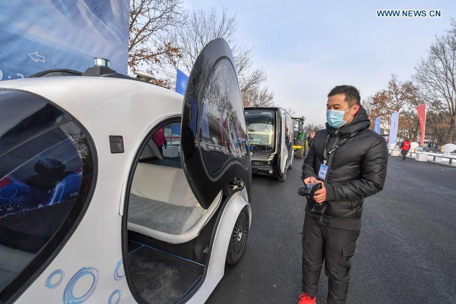 Galeria: veículos autônomos no inverno de Changchun