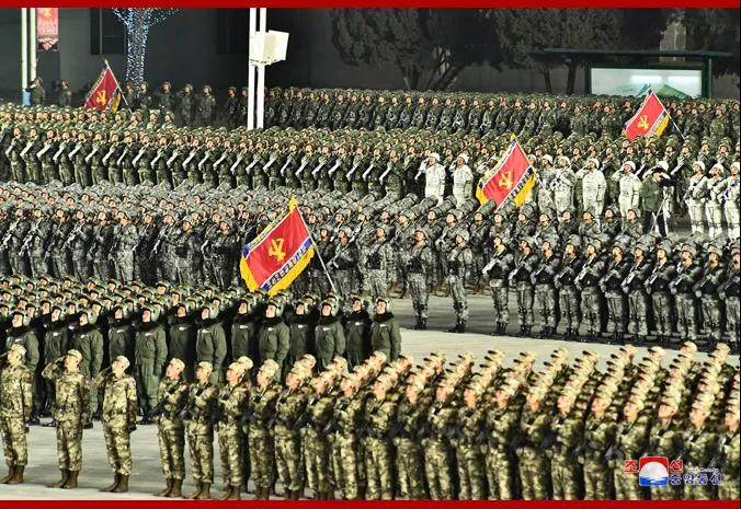 RPDC realiza desfile militar para celebrar congresso do partido