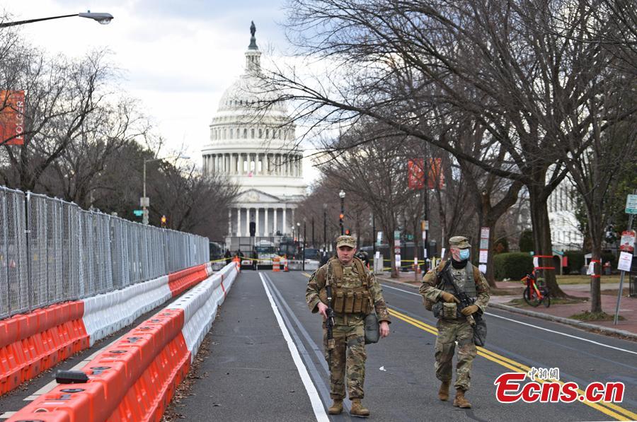 Washington D.C. em alerta máximo para a tomada de posse de Biden