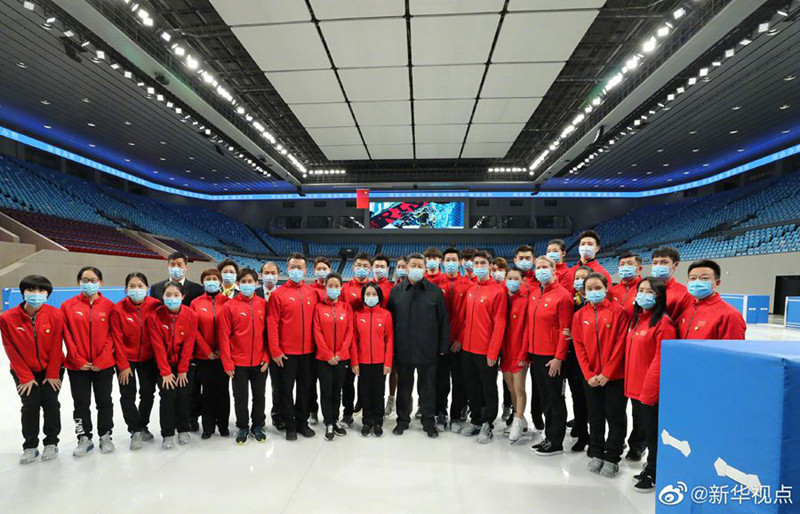 Xi inspeciona trabalhos preparatórios para os Jogos Olímpicos de Beijing 2022