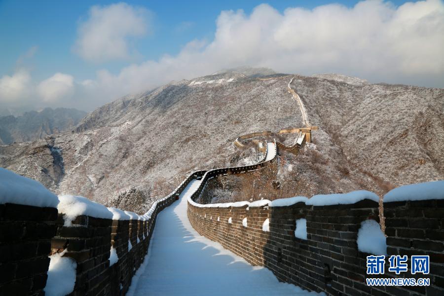 Galeria: Grande Muralha coberta de neve