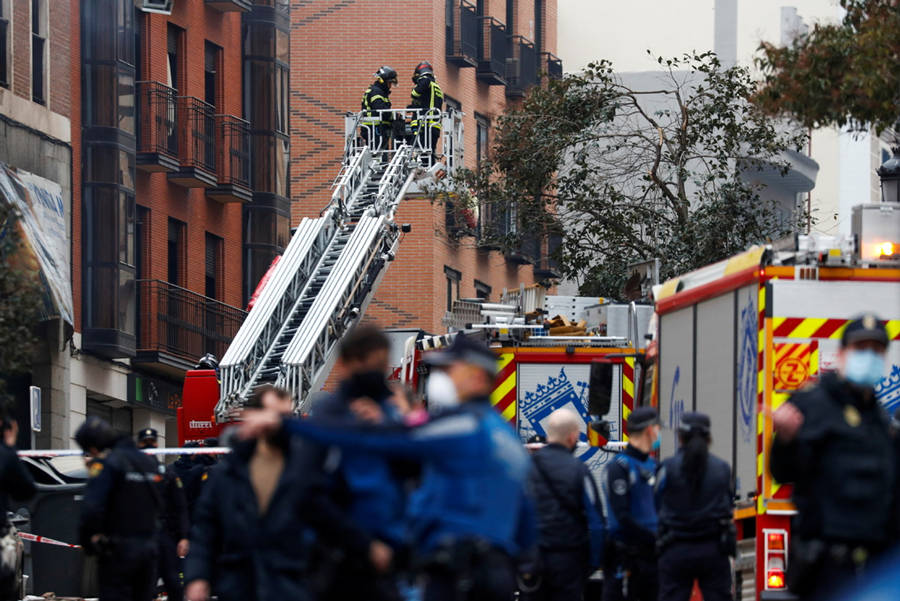 Espanha: prédio residencial explode em Madrid