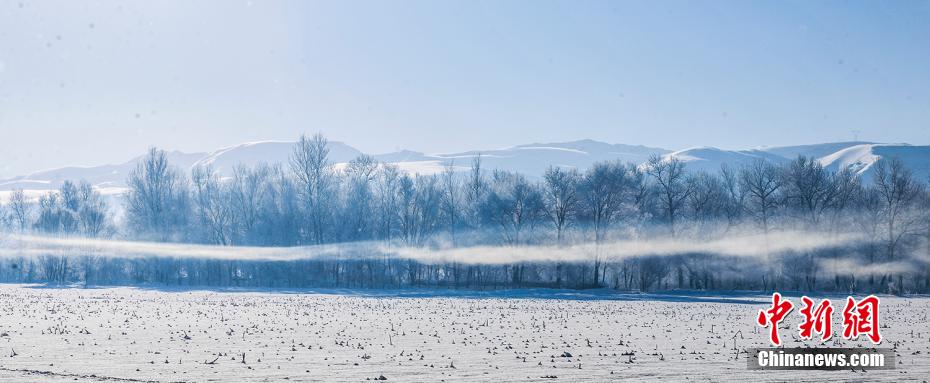 Galeria: paisagem invernal do condado de Nilka, Xinjiang