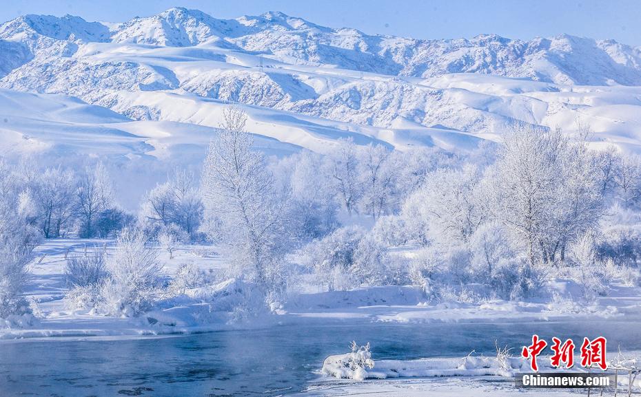 Galeria: paisagem invernal do condado de Nilka, Xinjiang